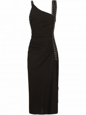 Κοκτέιλ φόρεμα Dolce & Gabbana μαύρο