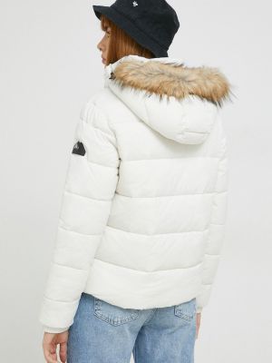 Téli kabát Superdry fehér