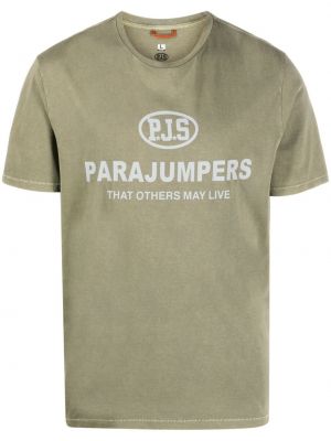 T-shirt Parajumpers grön