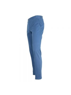 Spodnie slim fit Hugo Boss niebieskie