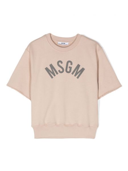 Hættetrøje for piger Msgm Kids