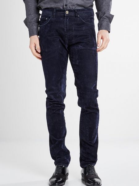 Niebieskie jeansy skinny slim fit Versace Jeans