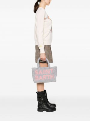 Jacquard shopper handtasche Mc2 Saint Barth