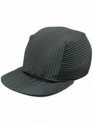 Plissert cap Homme Plissé Issey Miyake grønn