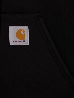 Giacca di cotone con cappuccio Carhartt Wip grigio