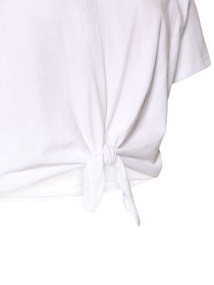 Medvilninis marškinėliai Isabel Marant balta