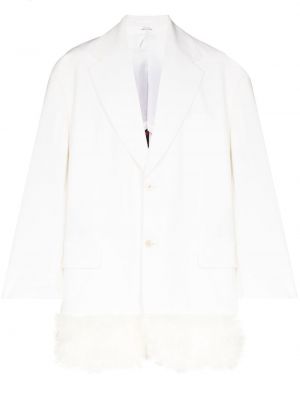 Överdimensionerad blazer Comme Des Garçons Homme Plus vit