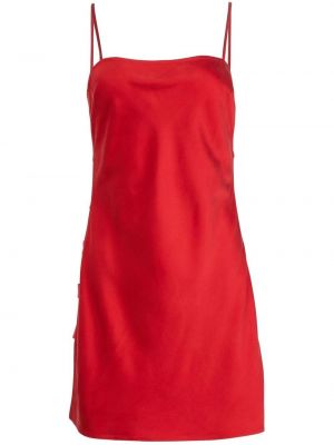 Коктейлна рокля Fleur Du Mal червено