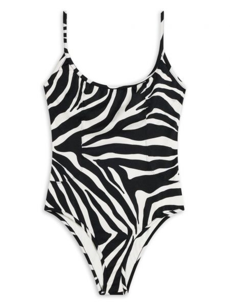 Badeanzug mit print mit zebra-muster Tom Ford