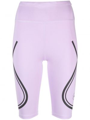 Pantaloni scurți pentru ciclism Adidas By Stella Mccartney violet