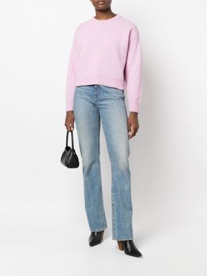 Vilnas džemperis Mackintosh rozā