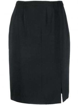 Mini suknja Saint Laurent Pre-owned crna