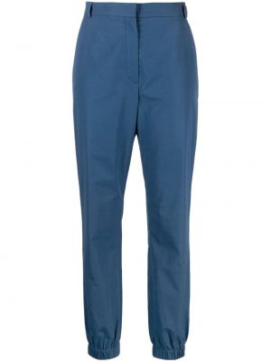Bavlnené rovné nohavice Sonia Rykiel Pre-owned modrá