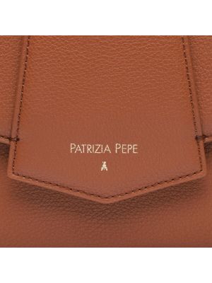 Чанта Patrizia Pepe кафяво