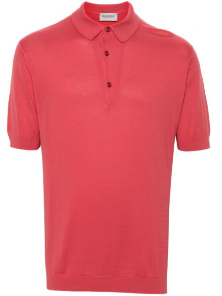 Polo krekls John Smedley rozā