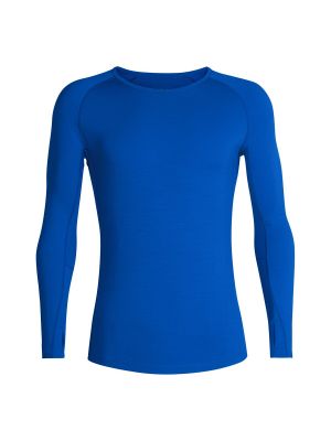 Camiseta de lana merino Icebreaker azul