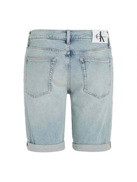 Slim fit jeans shorts Calvin Klein Jeans blau