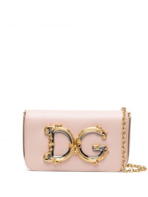 Сумка Dolce & Gabbana, розовая