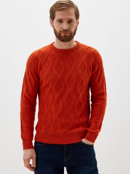 Оранжевый свитер Primo Emporio