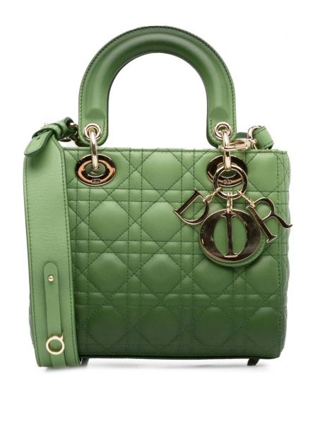 Чанта Christian Dior Pre-owned зелено
