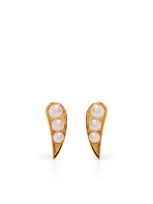Boucles d'oreilles avec perles Rachel Jackson argenté