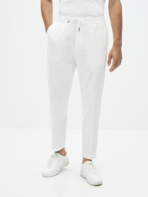 Spodnie Celio, biały