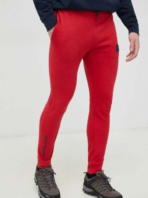Spodnie sportowe Helly Hansen czerwone