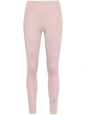 Legingi ar apdruku Adidas By Stella Mccartney rozā