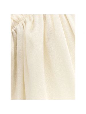 Blusa drapeado Semicouture blanco