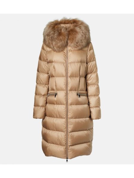 Aşağı uzun ceket Moncler gri