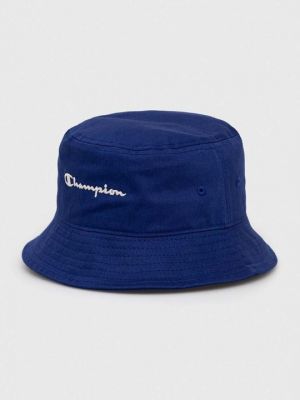 Хлопковая шапка Champion синяя