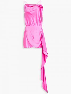 Sukienka mini Michelle Mason - Różowy