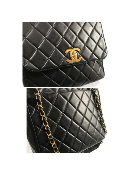 Bolsas grandes de cuero retro Chanel Vintage