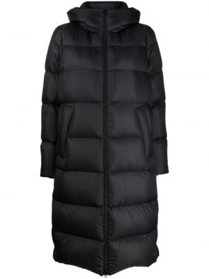 Kabát na zips s kapucňou Jnby čierna