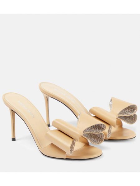 Mules di pelle Mach & Mach beige