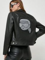 Ženski usnjene jakne Karl Lagerfeld