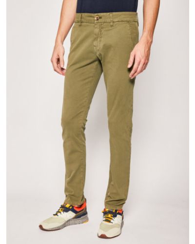 Pantaloni skinny fit Guess verde