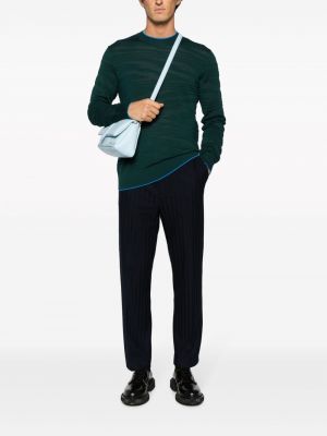 Žakarda vilnas džemperis Missoni zaļš