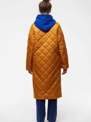 Утепленная демисезонная куртка Vamponi желтая