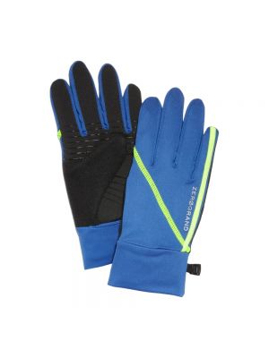 Rękawiczki Cole Haan niebieskie