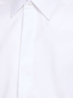 Camisa de algodón Brioni blanco