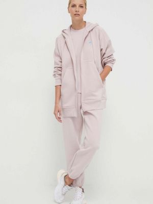 Bluza z kapturem Adidas By Stella Mccartney różowa