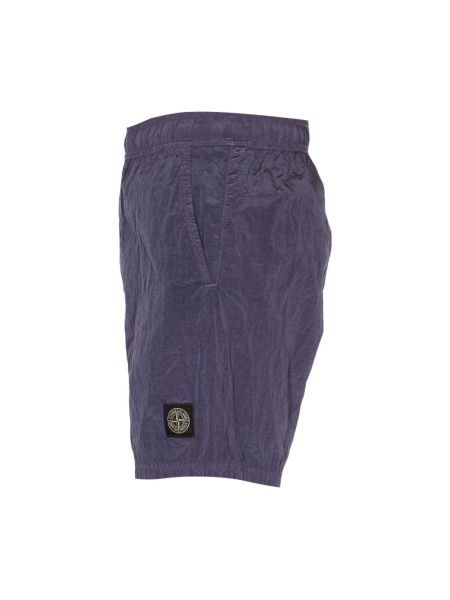 Pantalones cortos Stone Island violeta