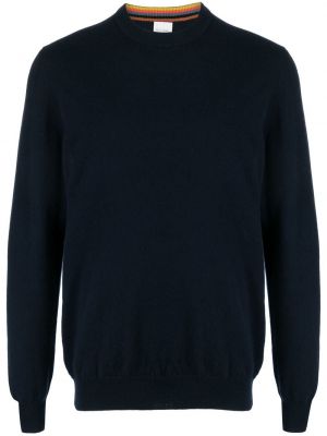 Кашмирен пуловер Paul Smith синьо