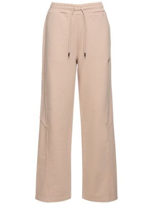 Pantalones de chándal bootcut Reebok Classics beige
