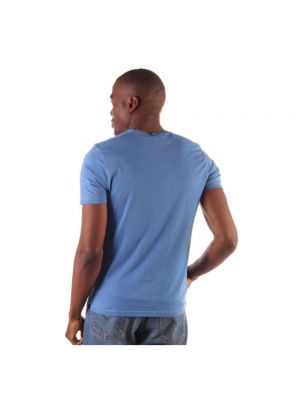 Camisa de algodón Blauer azul