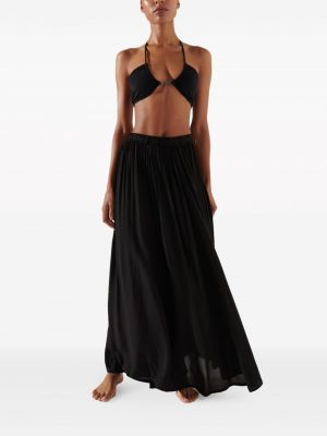 Długa spódnica Karl Lagerfeld czarna
