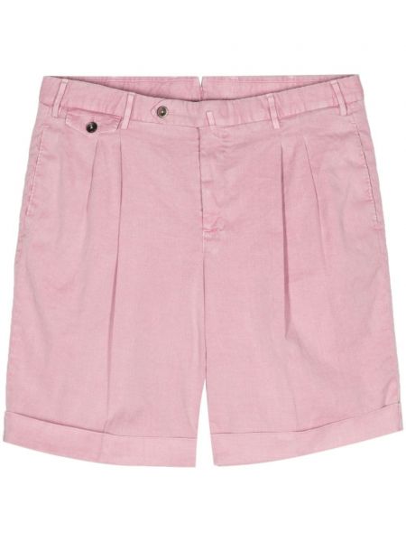 Plisirane bermuda kratke hlače Pt Torino ružičasta