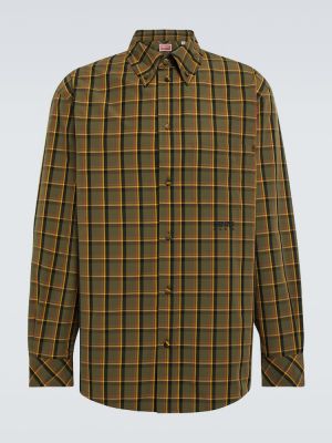 Kostkovaná bavlněná košile Kenzo