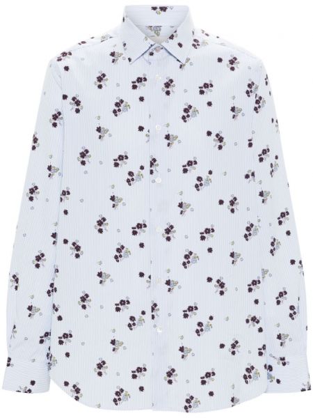 Φλοράλ βαμβακερό πουκάμισο με σχέδιο Paul Smith